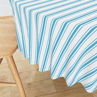 Oktoberfest Bavarian Blue and White Mattress Ticking