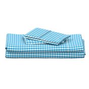 Oktoberfest Bavarian Blue and White Small Gingham Check