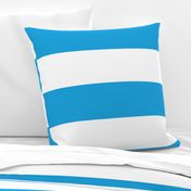 Oktoberfest Bavarian Blue and White Large Cabana Stripes