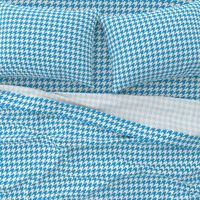 Oktoberfest Bavarian Blue Houndstooth Check