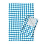 Oktoberfest Bavarian Blue Houndstooth Check