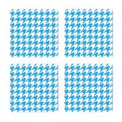 Oktoberfest Bavarian Blue Houndstooth Check