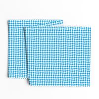 Oktoberfest Bavarian Blue Mini Houndstooth Check