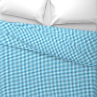 Oktoberfest Bavarian Blue Mini Houndstooth Check