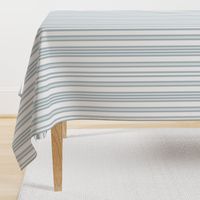 Pale Blue Ticking Stripes 