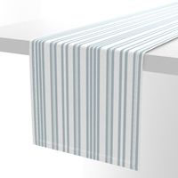 Pale Blue Ticking Stripes 