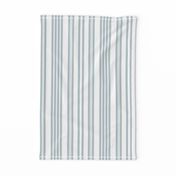 Pale Blue Ticking Stripes 