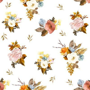 8" Autumn Love Mix and Match Florals