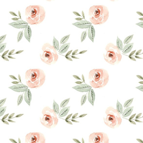 Peach Florals 