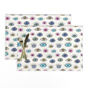 evil eye - multi colour (medium scale)