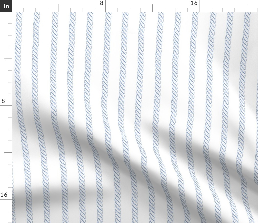 Adrift Nautical Stripe blueberry 1