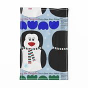 Peppy the Penguin Cut and Sew xmas