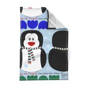Peppy the Penguin Cut and Sew xmas