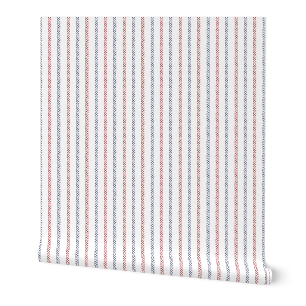 Adrift Nautical Stripe patriotic 1