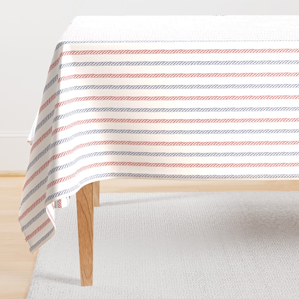 Adrift Nautical Stripe patriotic 1