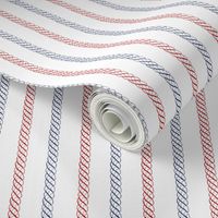 Adrift Nautical Stripe patriotic 1