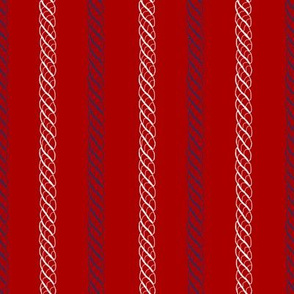 Adrift Nautical Stripe patriotic 2