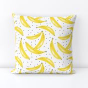 Banana bunches with dots