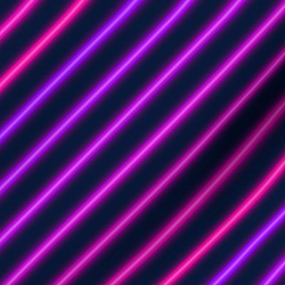 Retro neon pink and purple stripes