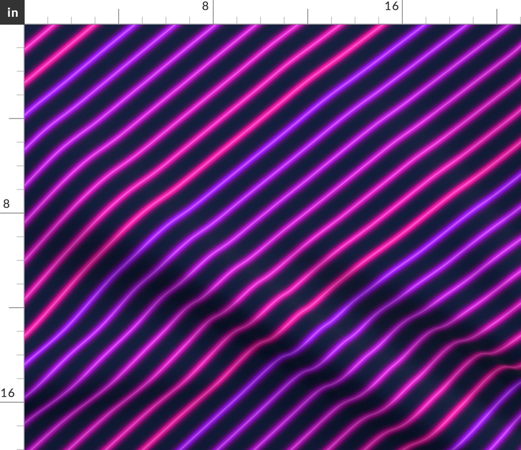 Retro neon pink and purple stripes