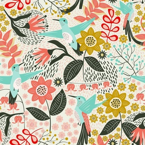 Hummingbird for Wallpaper (large scale)
