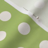 Green polka dot 