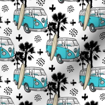 Surf Kombi - Aqua 