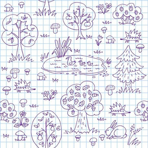 doodle forest