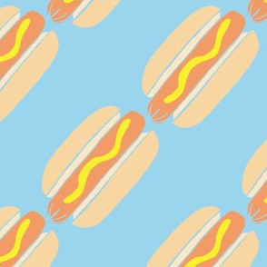 hot dog stripes - 3.5 inch