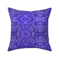 Quilt square monochrome purple