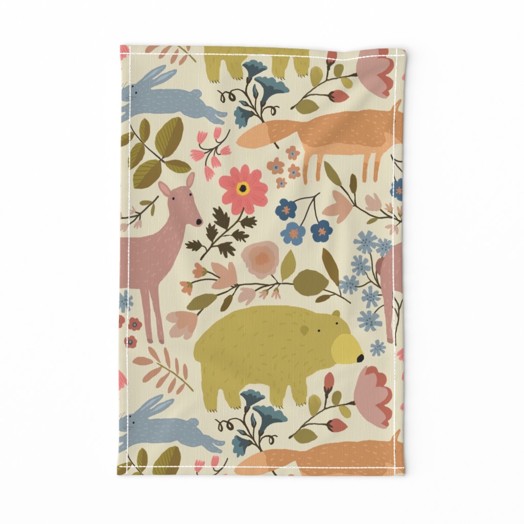  WOODLAND ANIMALS  jumbo