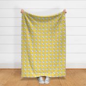 French Bulldog on Goldenrod Yellow