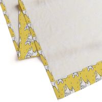 French Bulldog on Goldenrod Yellow