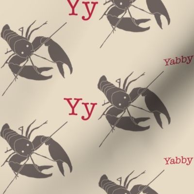 Y is for Yabby