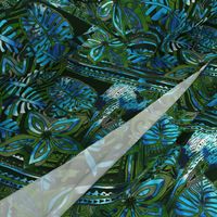 Emerald Forest and Hawaiian Blue Sky by kedoki