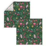 Rich Floral Forest Floor