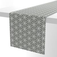 Flower of Life grey Wallpaper