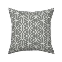 Flower of Life grey Wallpaper