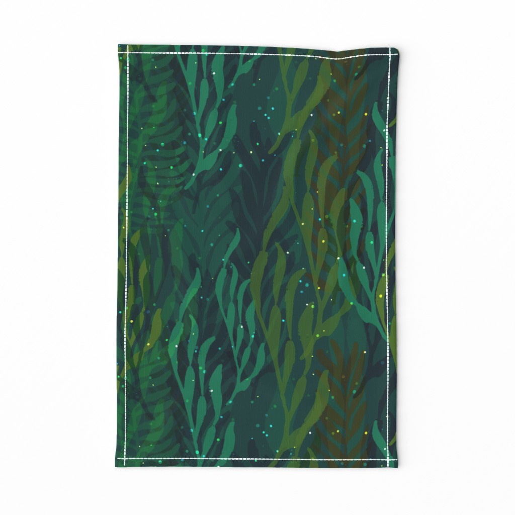 Underwater Emerald Forest - large scale