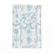 Pompadour Toile aqua 1