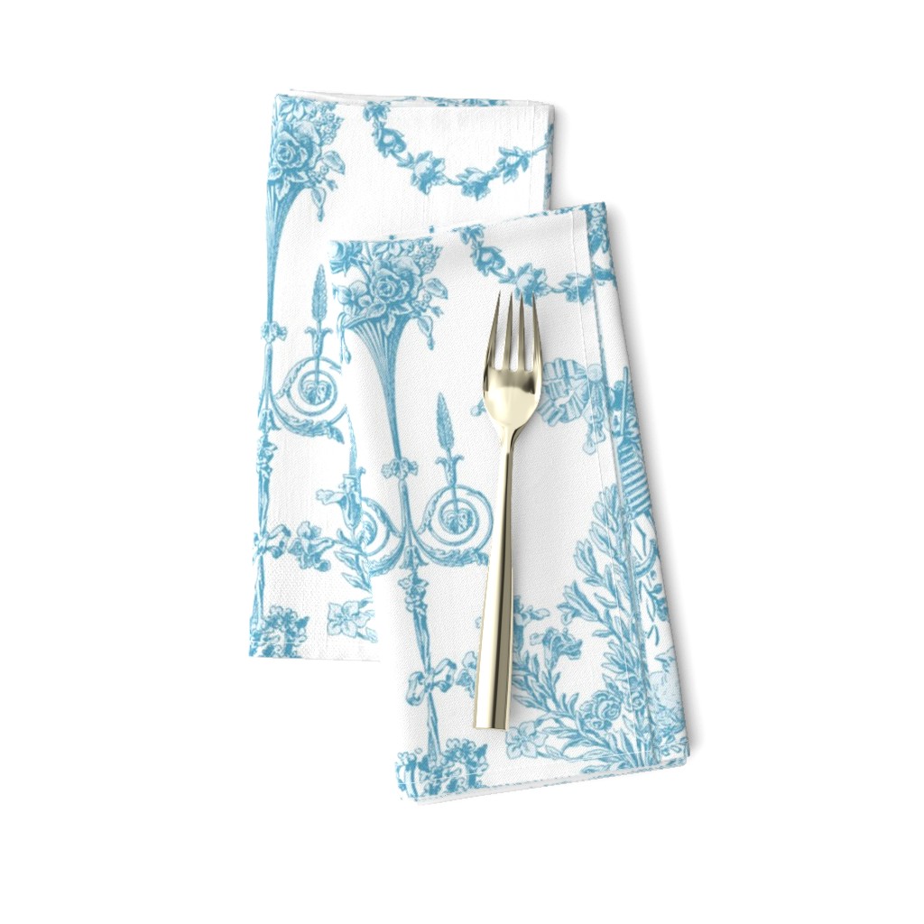 Pompadour Toile aqua 3