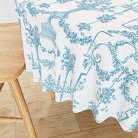 Pompadour Toile aqua 3