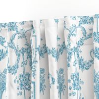 Pompadour Toile aqua 3