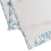 Pompadour Toile aqua 3