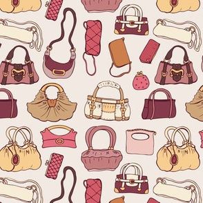 Handbags.  Pattern 