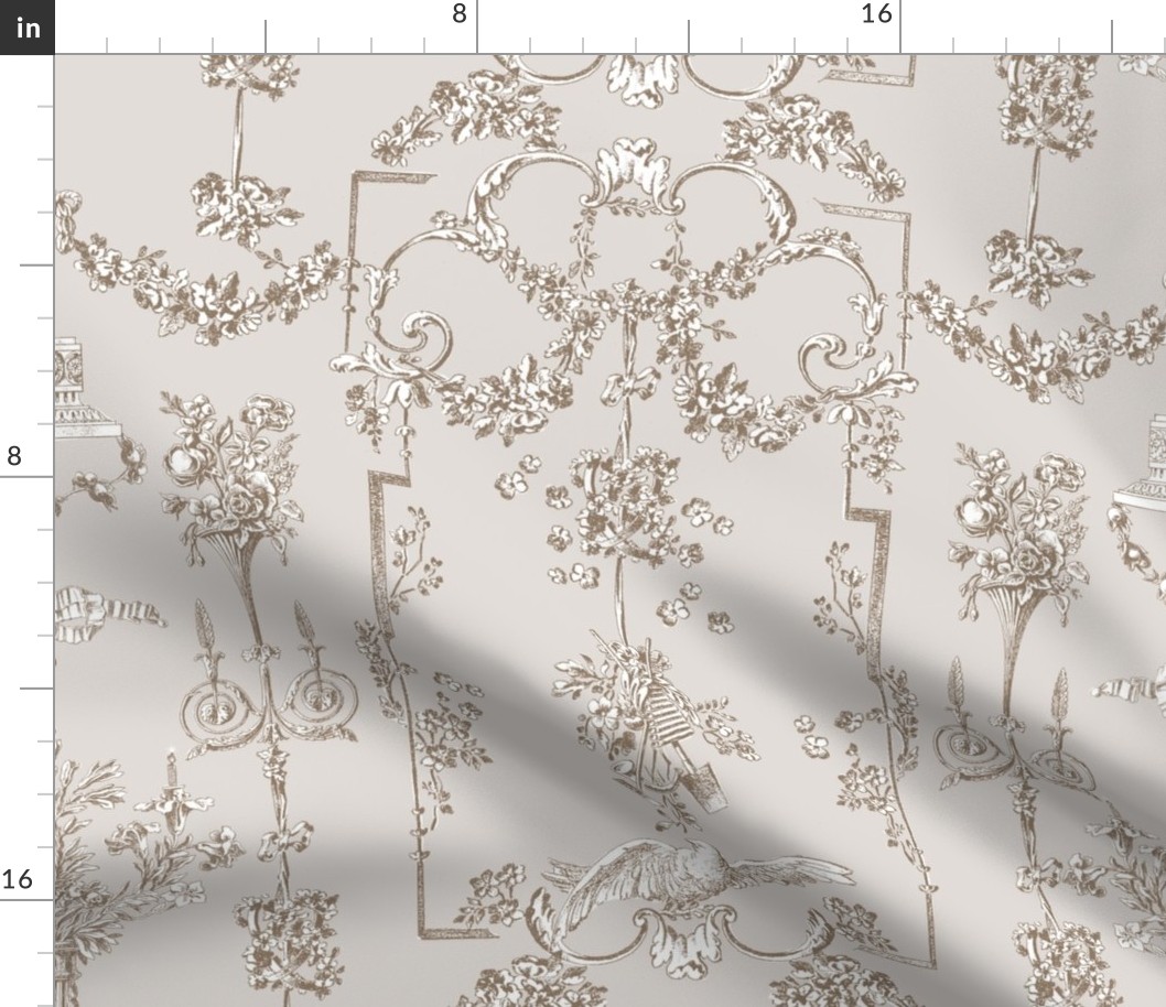 Pompadour Toile belgian linen 2