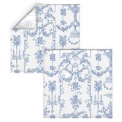 Pompadour Toile blueberry 1