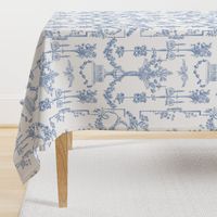 Pompadour Toile blueberry 1