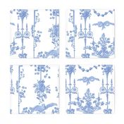 Pompadour Toile blueberry 3