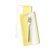 Buttermilk Yellow and White 3 Inch Vertical Circus Stripes